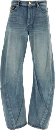 Versace Blue Relaxed Fit Jeans