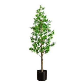 Nearly Natural 4-ft UV Artificial Podocarpus Artificial Tree in Green at Nordstrom