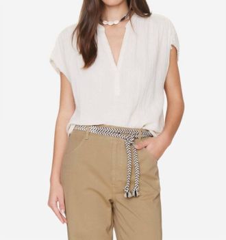 Xirena Kane Top In Oysterette