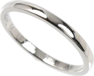 Cartier Platinum 950 Band Ring (Pre-Owned)
