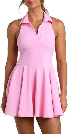 La Blanca Racerback Tennis Dress in Strawberry at Nordstrom, Size X-Large