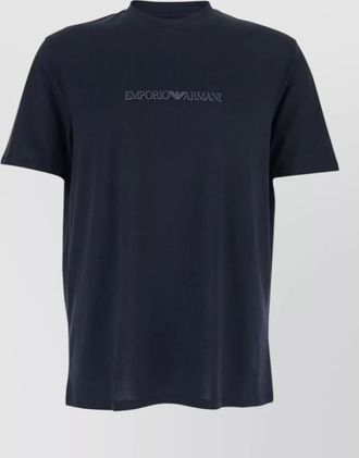 Emporio Armani logo cotton t-shirt