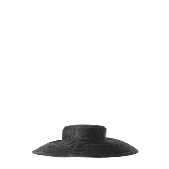 Flapper Hats, female, Black, Size: ONE SIZE Palma Open Hat