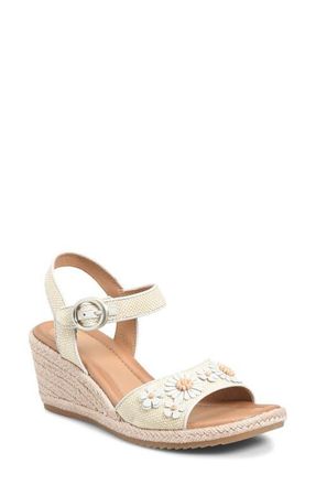 S&ouml;fft Isabella Espadrille Wedge Sandal in Beige at Nordstrom, Size 6.5