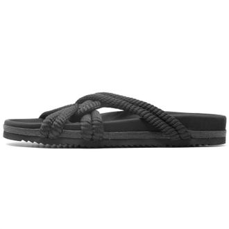 Roam Womens Twisty Sandal In Black