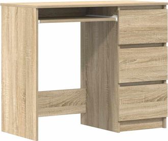vidaXL Vidaxl - Escritorio Madera Contrachapada Color Roble Sonoma 90x45x76 Cm