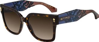 Etro 0127/S 086/HA Womens Sunglasses Tortoiseshell Size 57