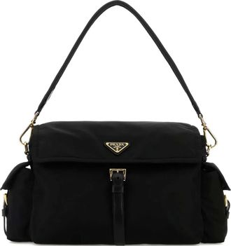 Prada Borsa a spalla Re-Nylon - Nero
