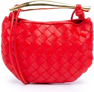 Bottega Veneta Pre-owned Bottega Veneta Baby Lambskin Intrecciato Sardine LA7JOCX4ROWSKJLX