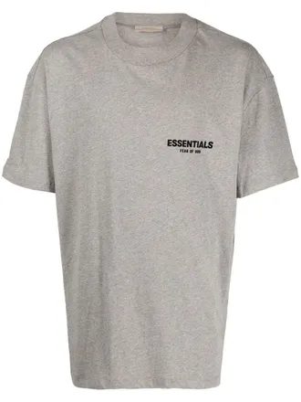 Fear of God T-shirt met logoprint - Grijs