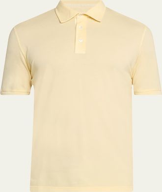 Fedeli Mens Pique Polo Shirt