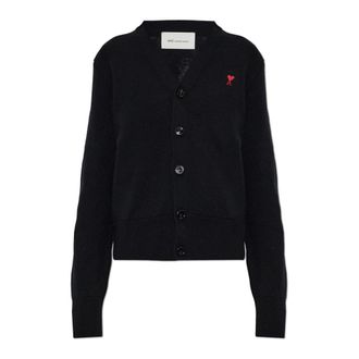 Ami Dames, Truien, Zwart, Maat: XS Wol