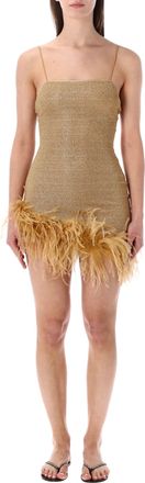 Os&eacute;ree Vestidos Oseree Dorado