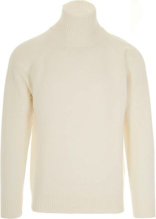 Paolo Pecora Heren, Truien, Beige, Maat: S Wol