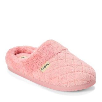 Dearfoams Libby Quilted Terry Clog Slipper in Coral Cream at Nordstrom, Size X-Large