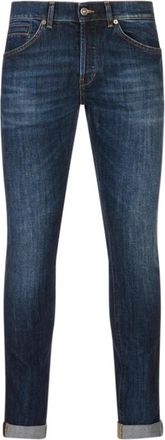 Dondup George Slim Fit Jeans - Heren - Slim Fit Jeans - Blauw - W34 - Denim - Jeans