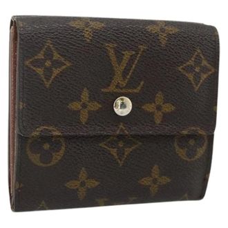 Louis Vuitton Pre-owned Wallets, female, Brown, Size: ONE SIZE Pre-owned Trifold Wallet