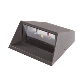 Lucande Lucande - L&aacute;mpara De Pared Led Exterior hanno En Negro Aluminio