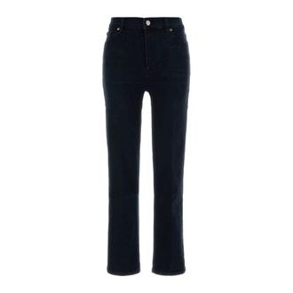 Frame Denim Straight Jeans, female, Blue, Size: W25 Le Sleek Straight Jean