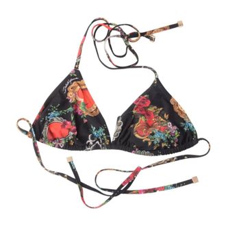 Dolce & Gabbana Flowers Bikini - female - Dolce & Gabbana - Bikinis - Multicolor - XS - Swimwear