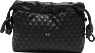 N&deg;21 Tassen, Dames, Zwart, ONE Size, Bucket Bag
