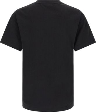 Palm Angels Mens Bicolor Cotton T-Shirt