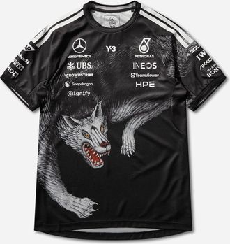 Yohji Yamamoto Mercedes-AMG Petronas Formula 1 Team Driver Shortsleeve Jersey Black