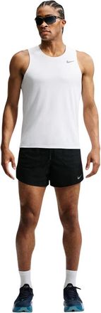 Nike Stride Aero-FIT Brief-Lined Jacquard Knit Hardloopbroek - Heren - Sport - Zwart - Maat: XL Spandex