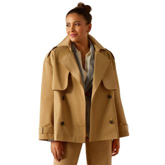 Ariat Womens Staunton Jacket in Field Khaki, Size X-Small, by Ariat