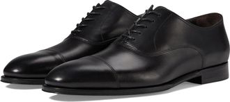 To Boot New York Mens To Boot New York Nico Oxford Black Leather Cap Toe Dress Shoes RHS6470