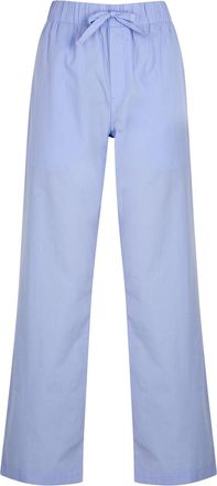 Tekla Unisex Poplin Pyjama Trousers - Light Blue - Xxs