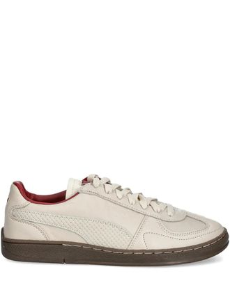 Puma Super Tea leather panelled sneakers - Neutrals