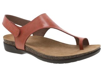 Dansko Reece Womens Sandals Orange : EU 37 (US Womens 6.5-7) Regular, Suede