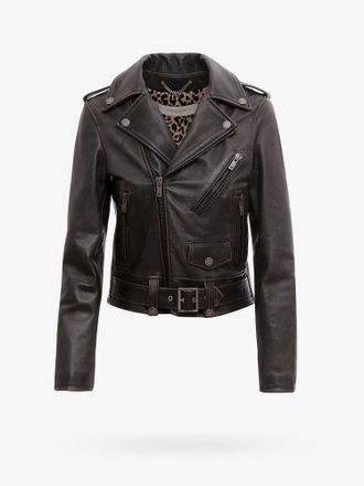 Golden Goose Biker Destiny slim fit in pelle effetto lived-in - GOLDEN GOOSE DELUXE BRAND - gender_Woman