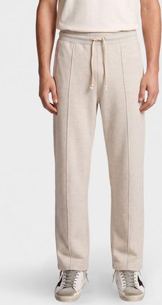 Golden Goose Pantaloni jogging in puro cotone con coulisse in vita
