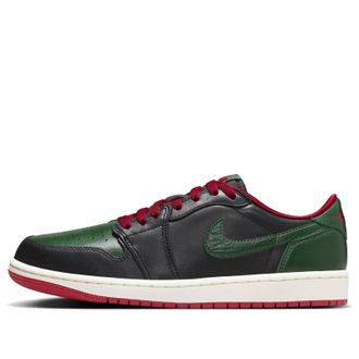 Nike Jordan (WMNS) Air Jordan 1 Retro Low OG Black Gorge Green CZ0775-036