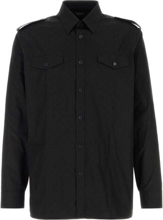Gucci Black Regular Solid Shirt