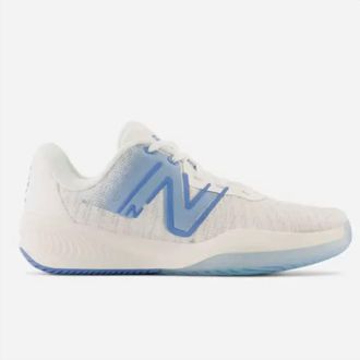 New Balance Womens Fuel Cell 996V5 Shoe In White/blue