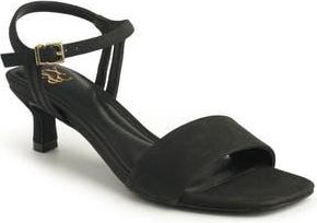 New York & Company Garnet Ankle Strap Sandal in Black at Nordstrom Rack, Size 8.5