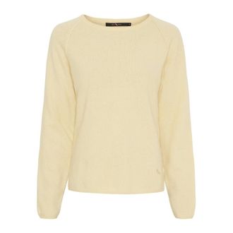 BTF-CPH Btfcph - BTFSabrina Pullover - Dames - Truien - Geel - Maat: 2XL Wol