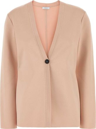 Ferragamo Roze Stretch Viscose Mix Cardigan