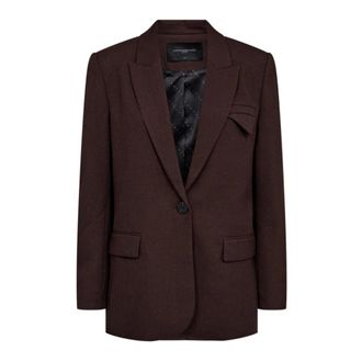 Copenhagen Muse Dames, Jassen, Bruin, Maat: XS Viscose