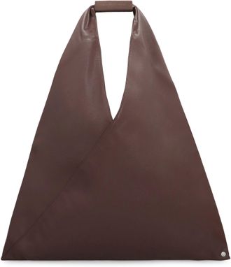 Maison Margiela Womens Handbag Eco-Leather Cocoa Brown Polyurethane Handbags Hand Bags