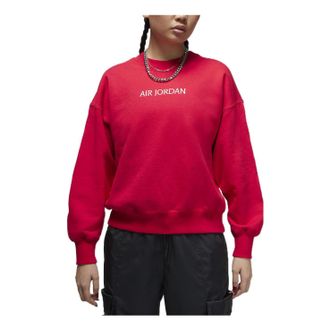 Nike Jordan (WMNS) Air Jordan Crew Neck Street Style Long Sleeves Red DQ4650-612