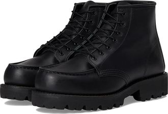 Red Wing Shoes 6 Porter Moc Lug Womens Boots Black Boundary : 7.5 M (B), Leather