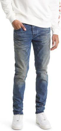 Purple P001 Skinny Jeans in Vintage Dirty Mid Indigo at Nordstrom, Size 28 X 32