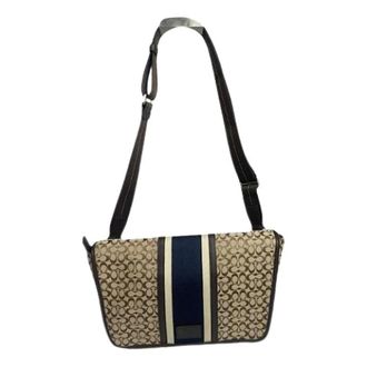 Coach Borsa a tracolla in pelle Pre-owned - - Pre-owned - Donna - Beige - ONE SIZE