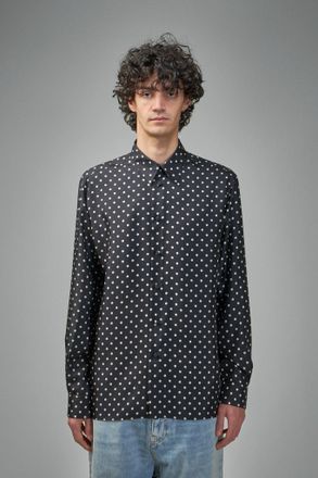 Valentino Silk Twill Shirt with Plusdepois Print