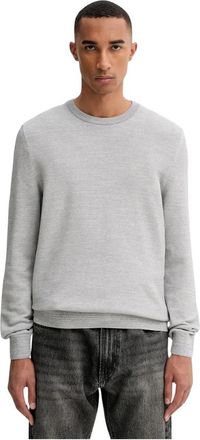 Marc O'Polo Jersey de cuello redondo - Knitwear - Hombre - Gris - XL