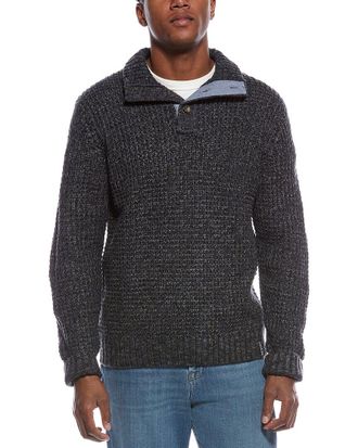 Weatherproof Vintage Shaker Rib Mock Neck Sweater